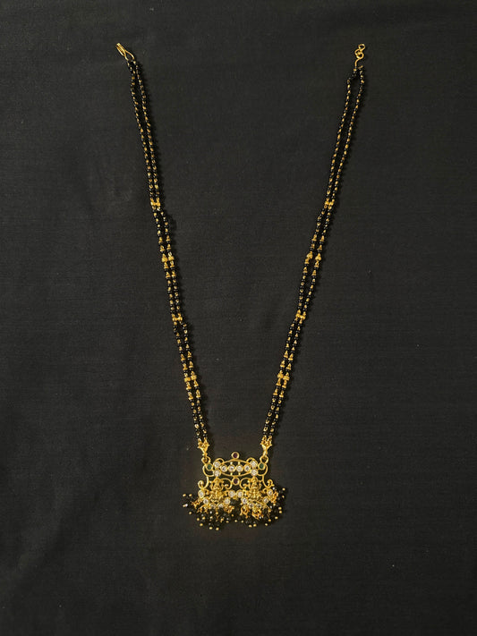 20 inch black beads