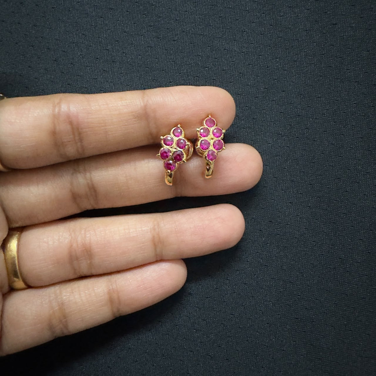 Panchaloham j type earrings PCE005