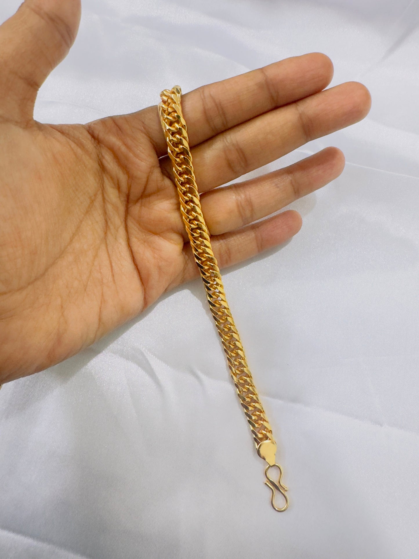 Panchaloham polished men’s bracelet