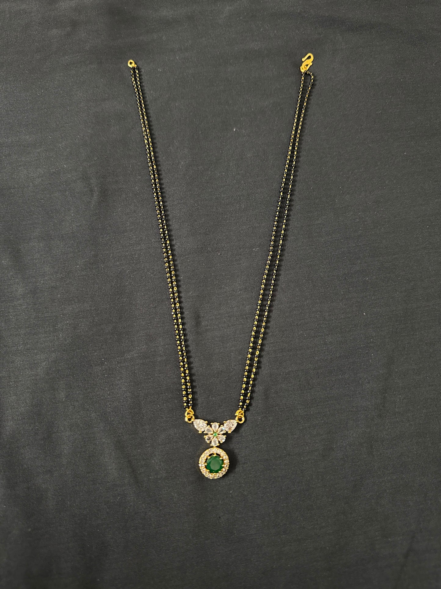 18 inch black beads