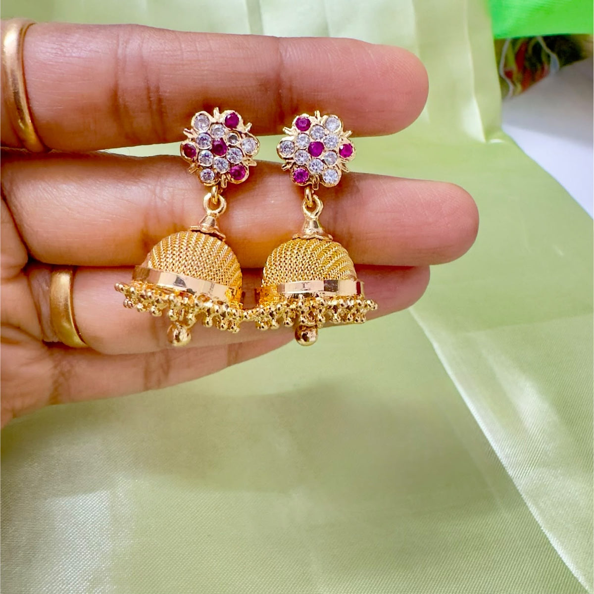 Panchaloham big size jhumka