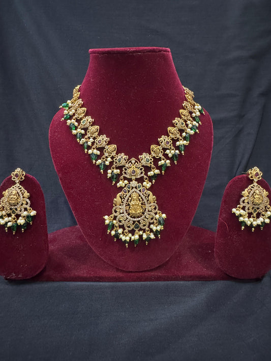 High quality nakshi neckset