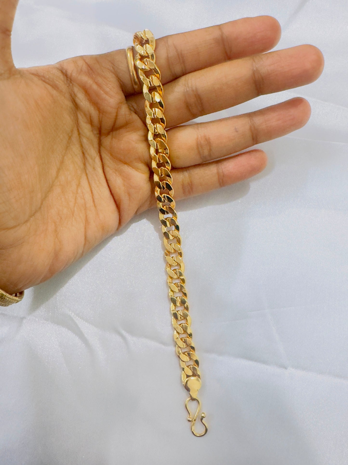 Panchaloham polished men’s bracelet