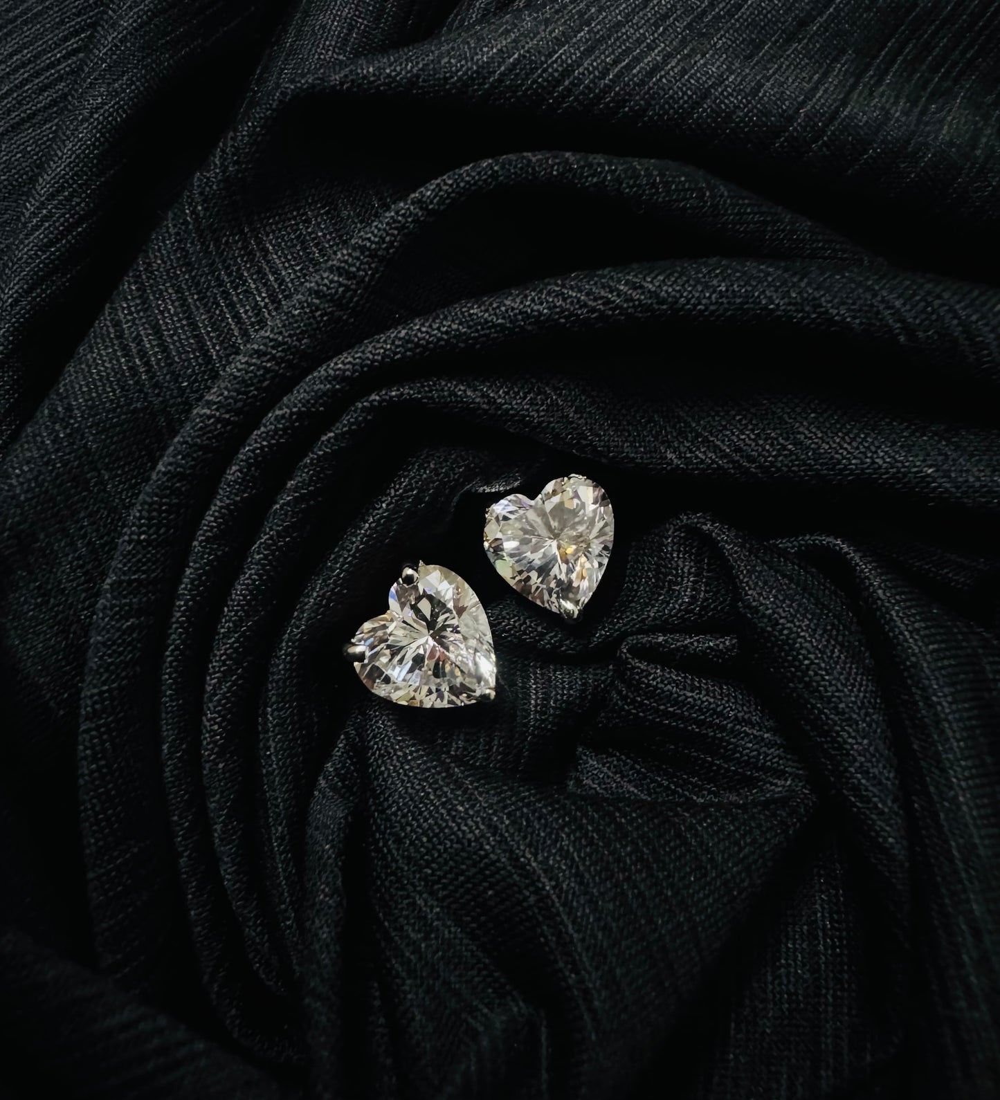 92.5 silver studs with Swarovski stone(24 carat gold coated)
