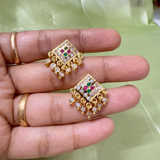 Panchaloham earrings