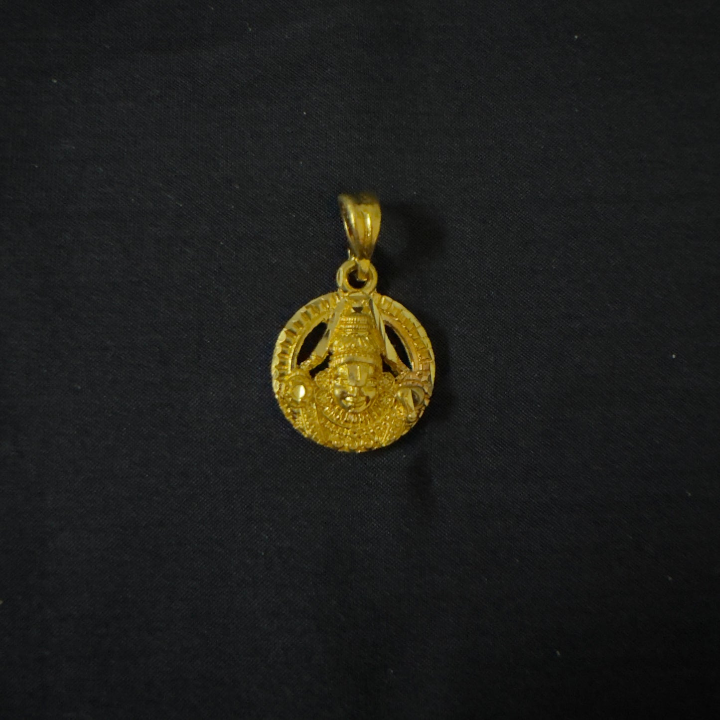 Panchaloham Venkateshwara swamy pendant unpolished