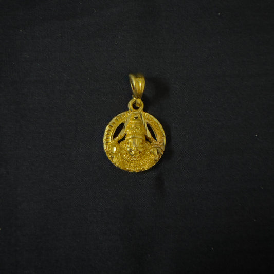 Panchaloham Venkateshwara swamy pendant unpolished
