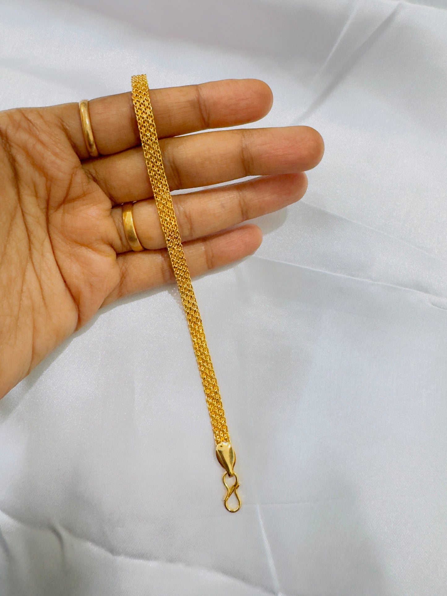 Panchaloham polished men’s bracelet