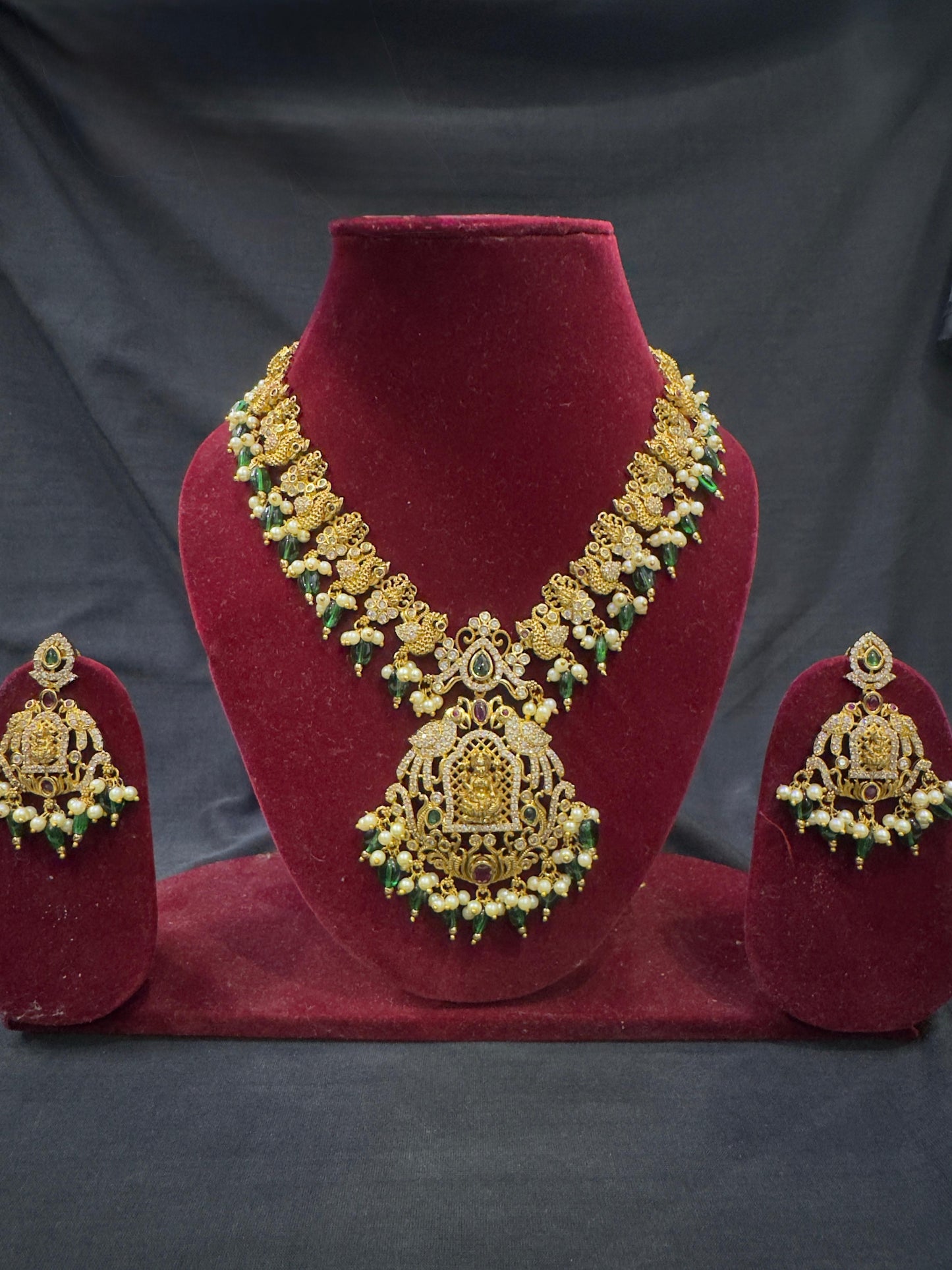 High quality nakshi neckset