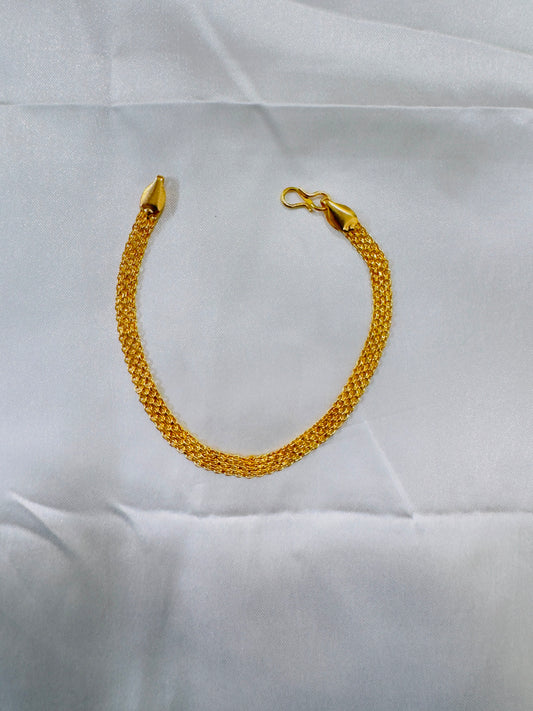 Panchaloham polished men’s bracelet