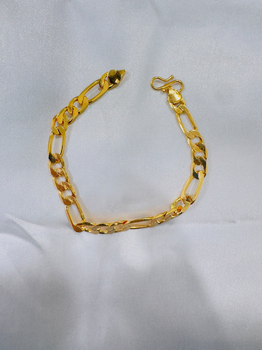 Panchaloham polished men’s bracelet