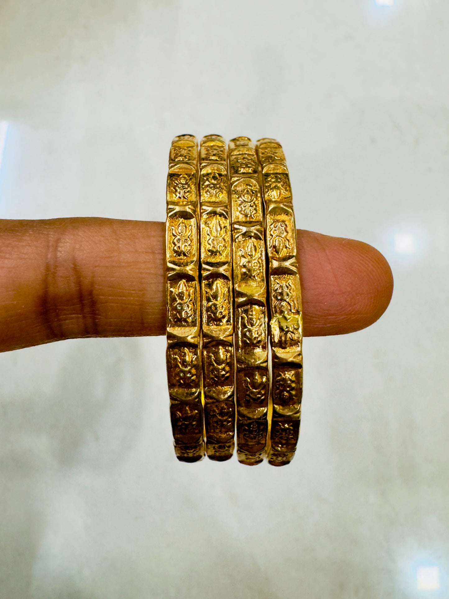 Panchaloham Broad Bangles
