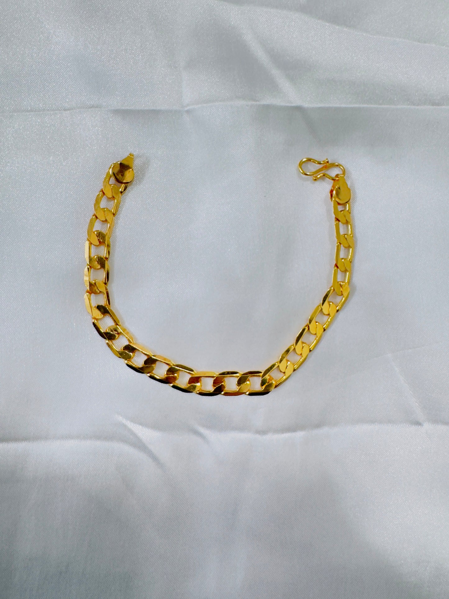 Panchaloham polished men’s bracelet