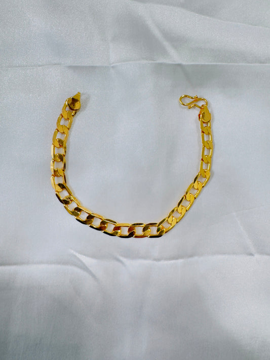 Panchaloham polished men’s bracelet