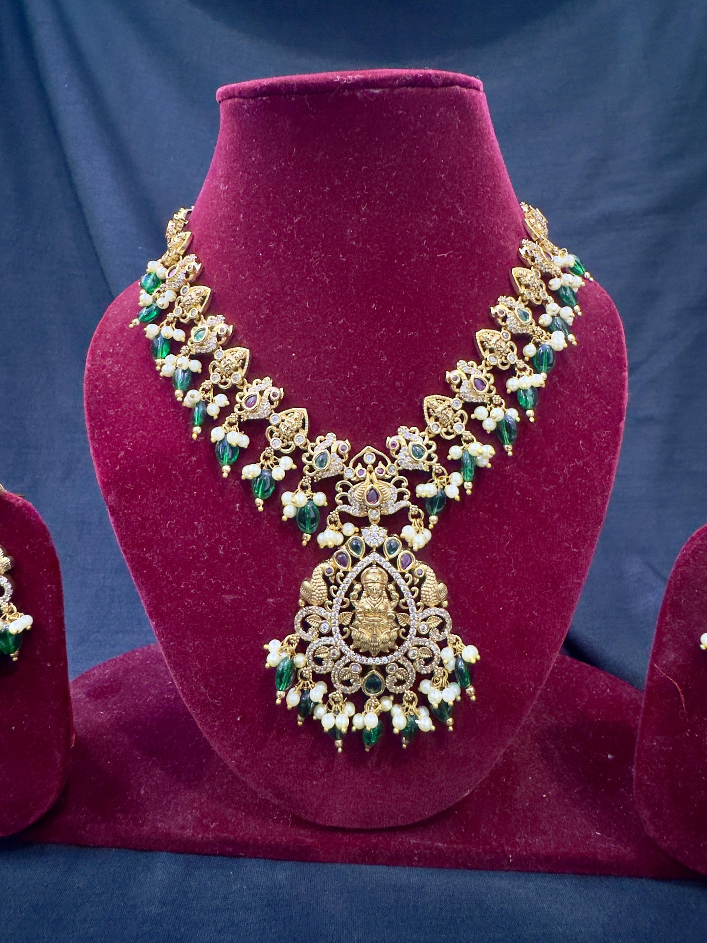 High quality nakshi neckset