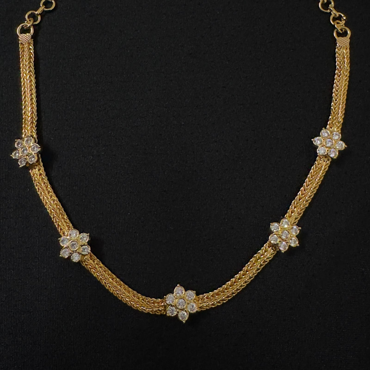 Panchaloham diamond replica chocker