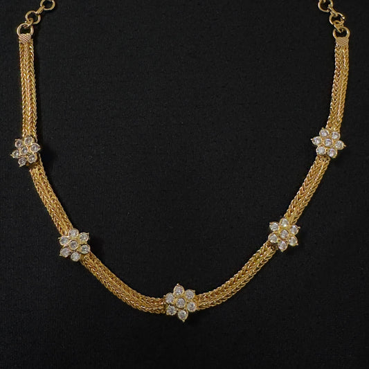Panchaloham diamond replica chocker