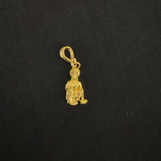 Anjaneyaswami pendant Panchaloham unpolished