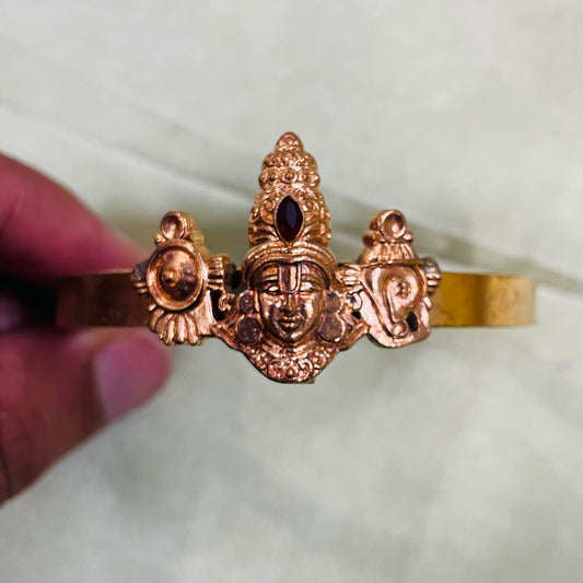 Panchaloham unpolished BALAJI kada