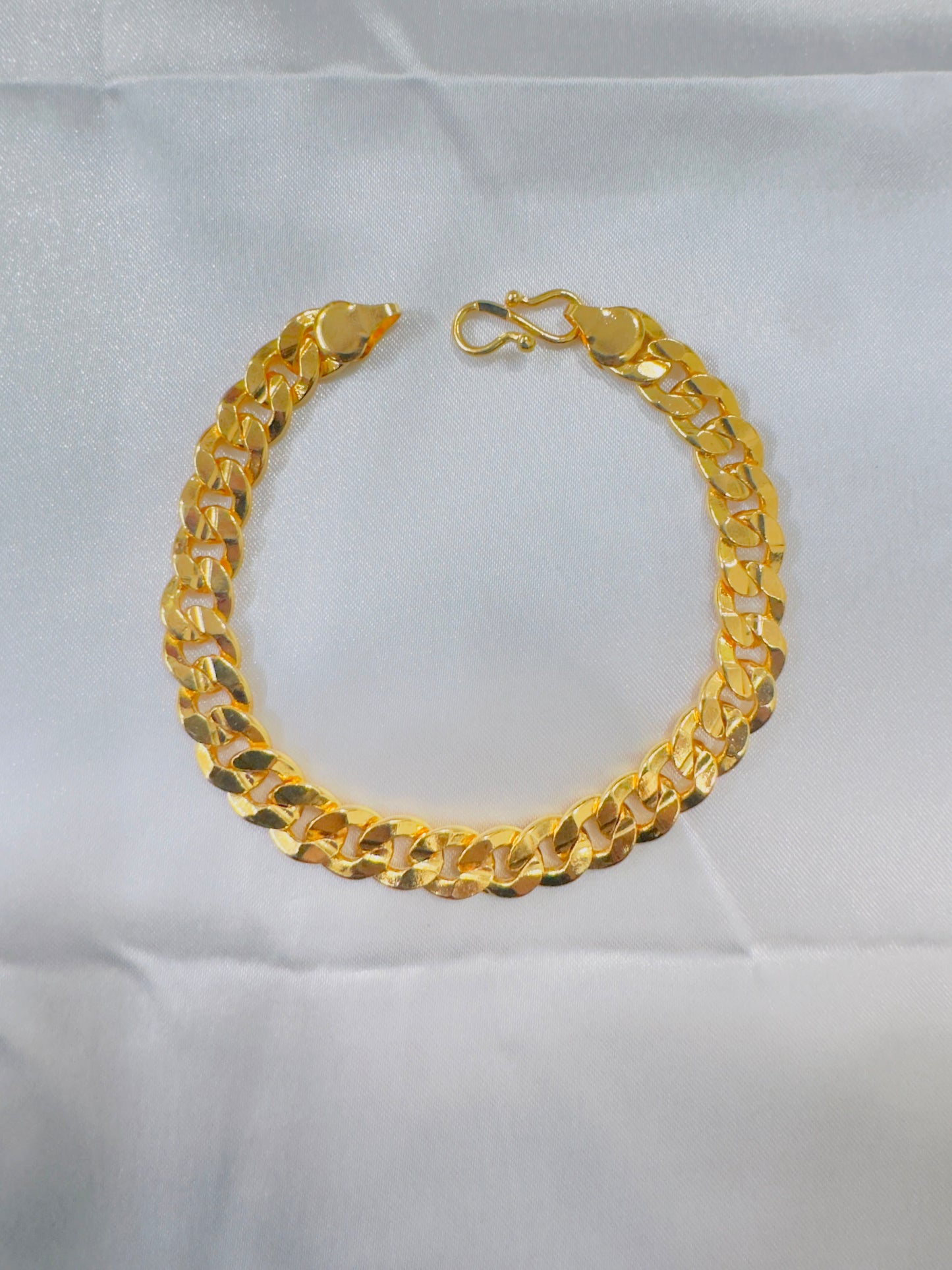 Panchaloham polished men’s bracelet