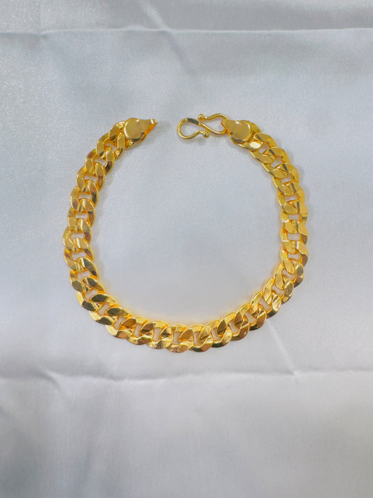 Panchaloham polished men’s bracelet