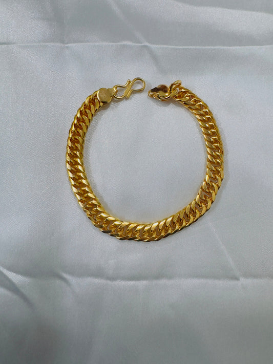 Panchaloham polished men’s bracelet