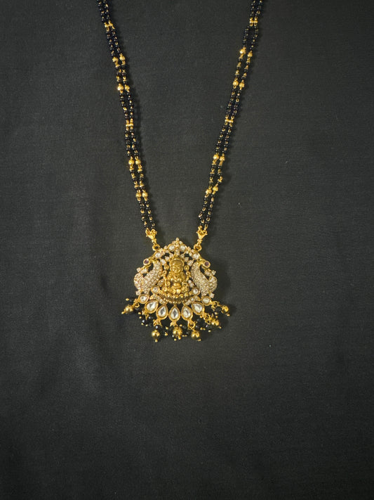 Long black beads-26 inch