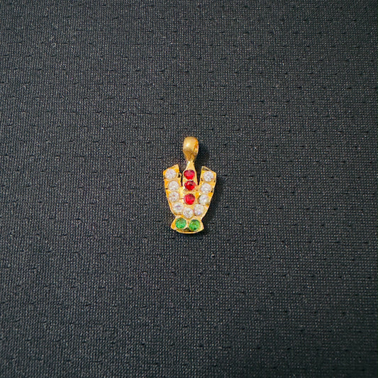 Panchaloham Venkateshwara swamy namam pendant