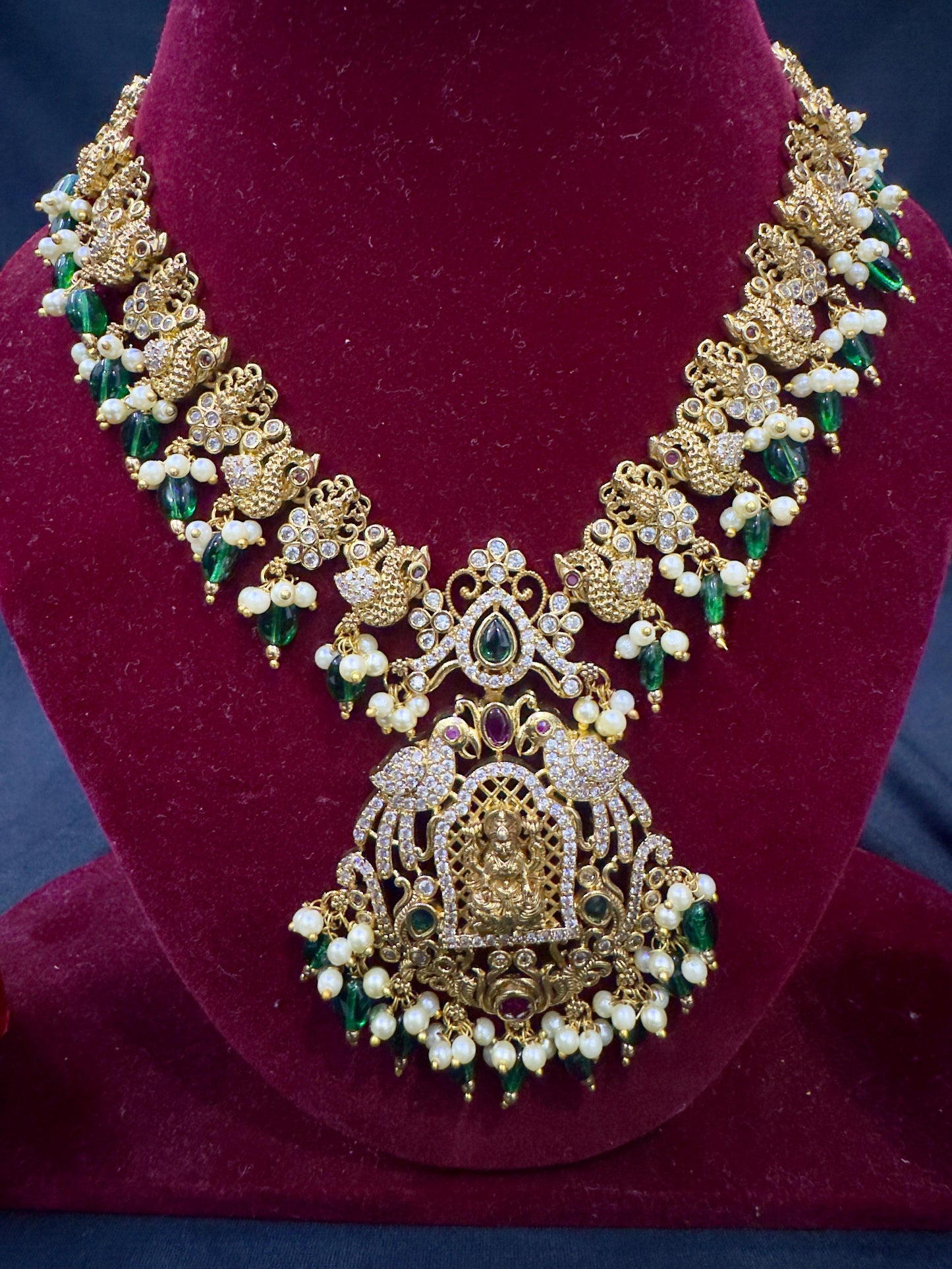 High quality nakshi neckset