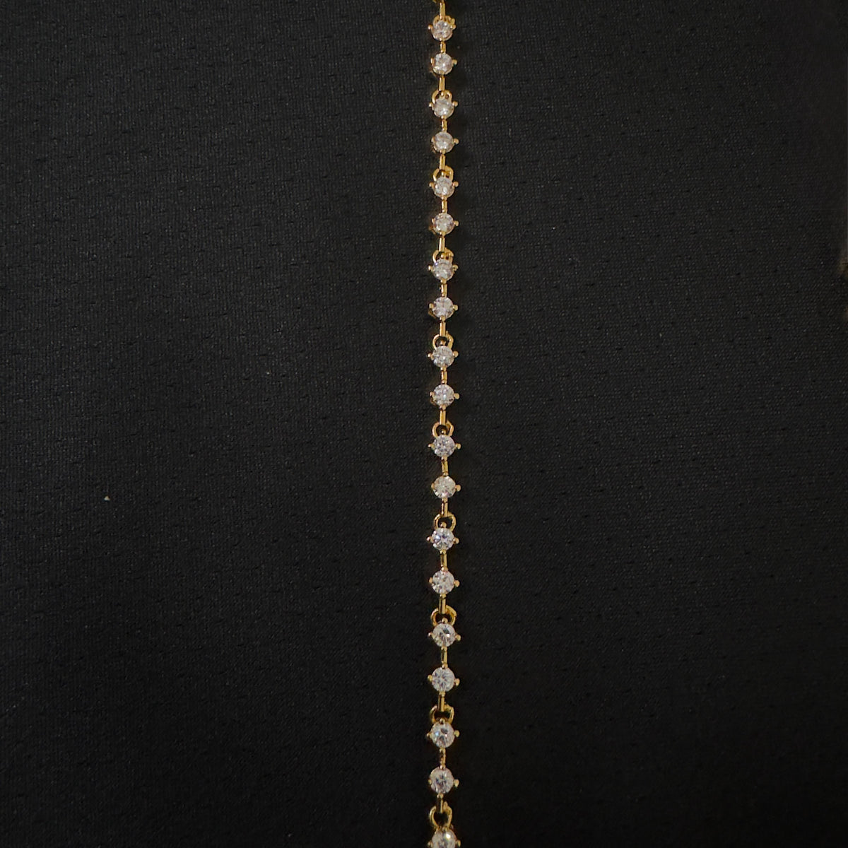 Diamond replica Panchaloham thali chains 26inch