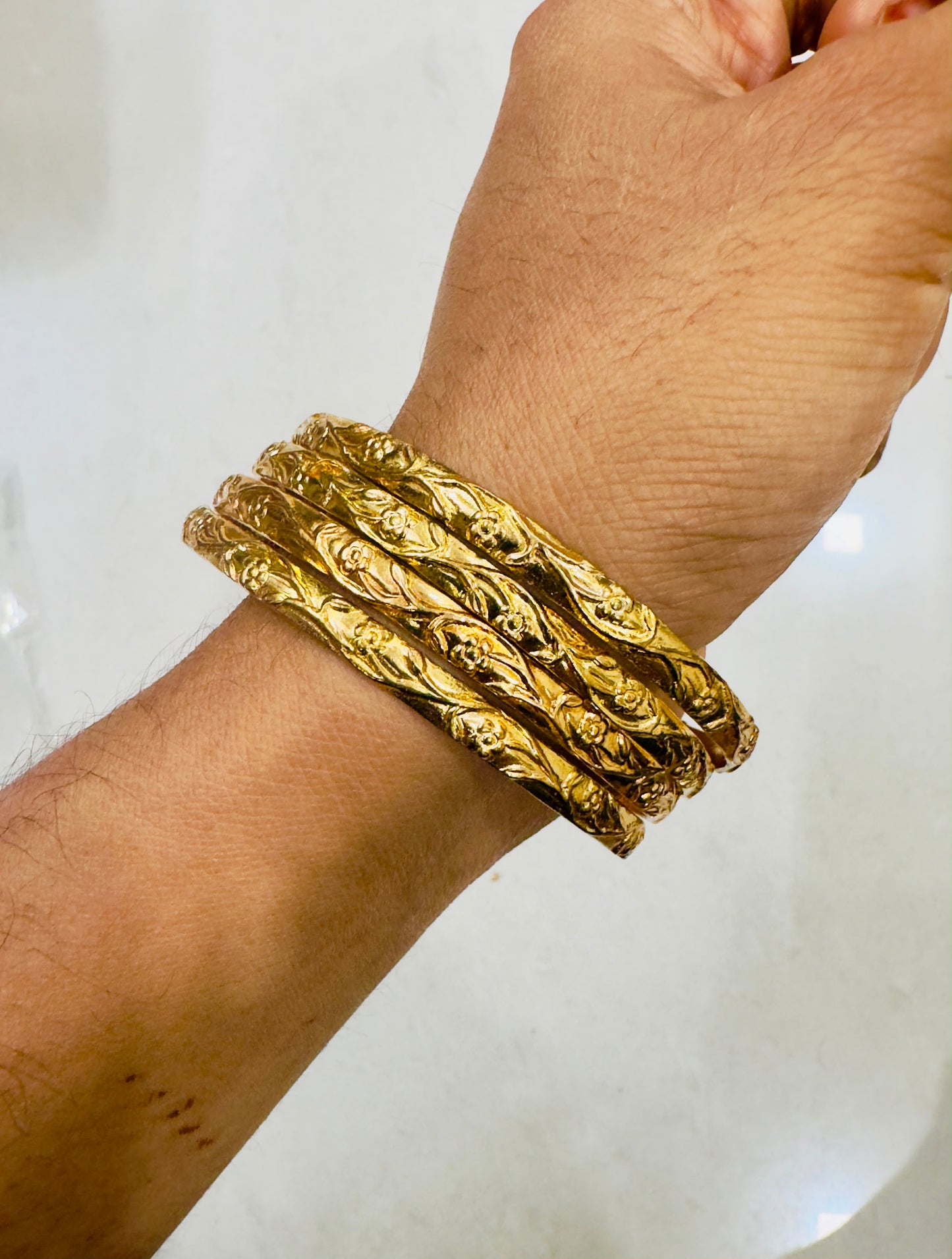 Panchaloham Broad Bangles