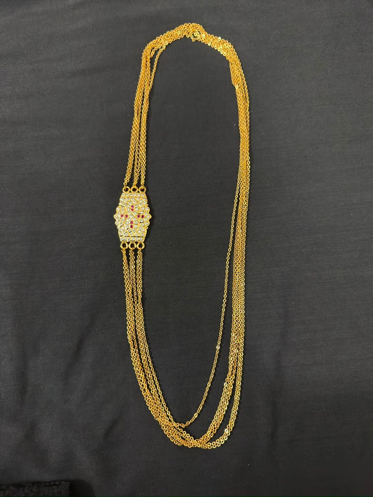 Chandraharam with Panchaloham pendant and one gram chain