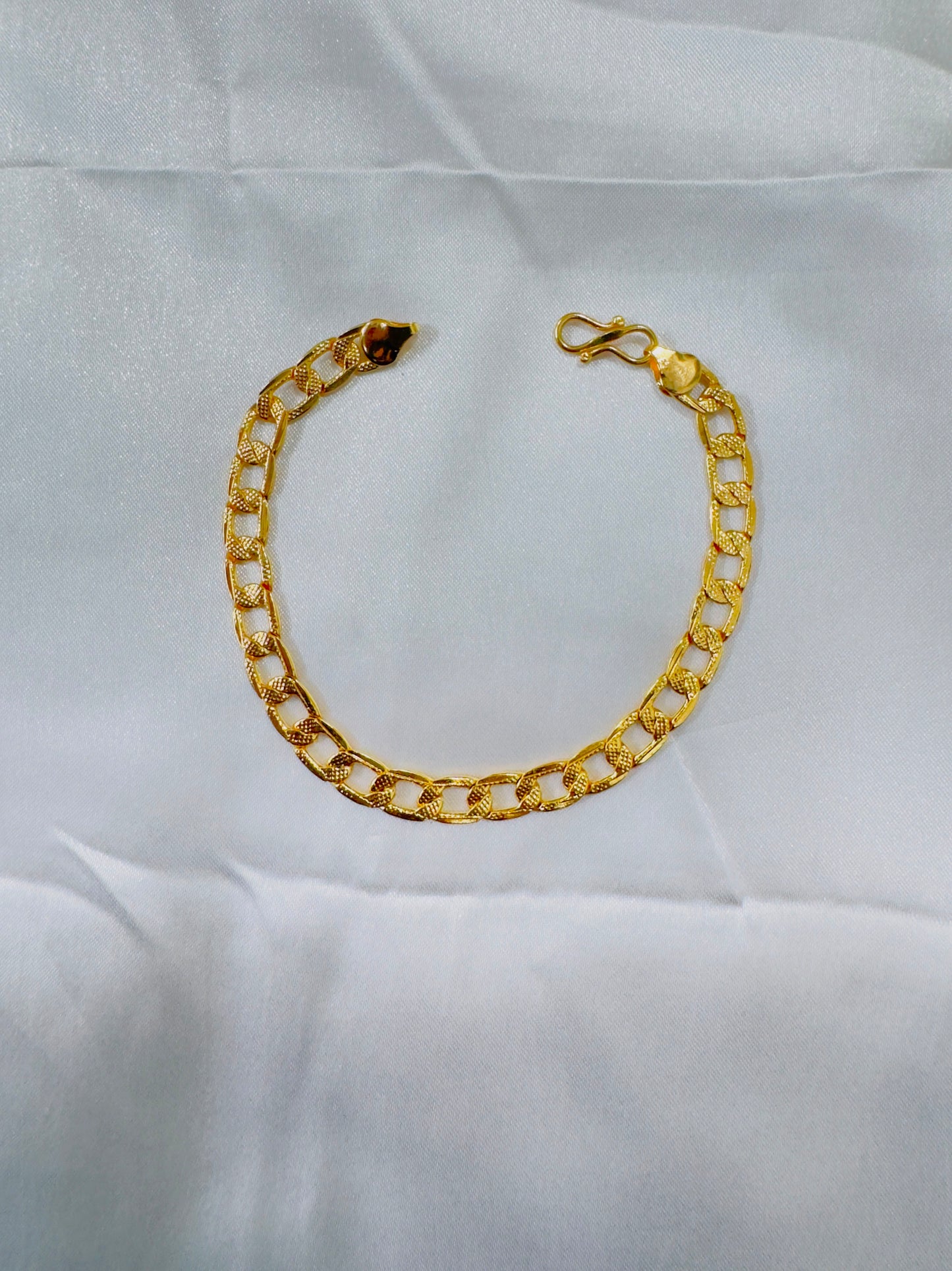Panchaloham polished men’s bracelet