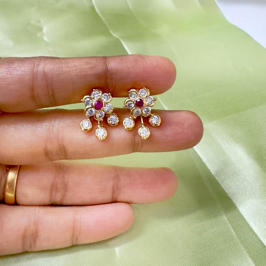 Panchaloham earrings .  Stud can be separated