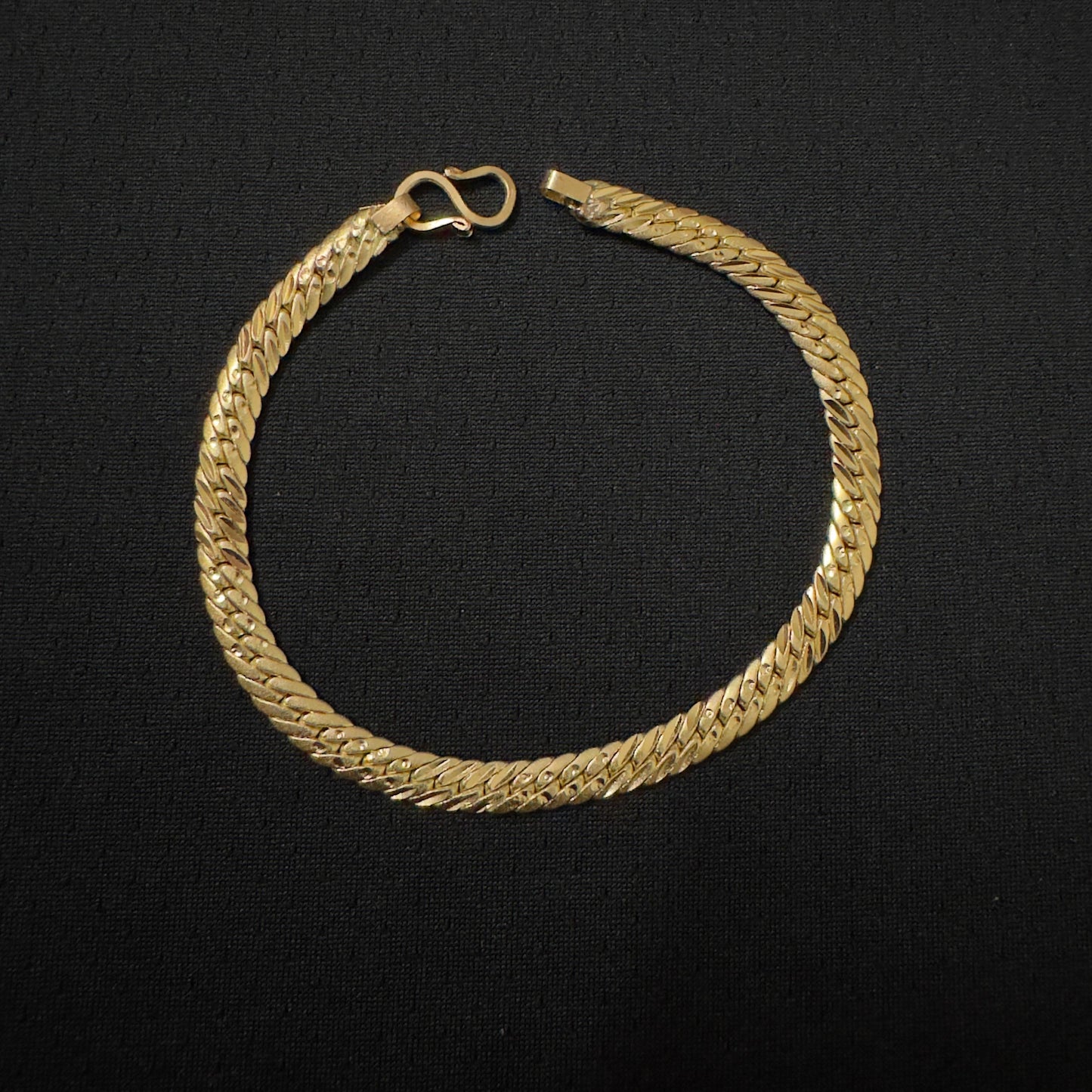 panchaloham unpolished men’s bracelet (8.5inch)