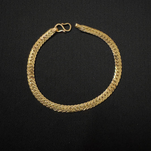 panchaloham unpolished men’s bracelet (8.5inch)