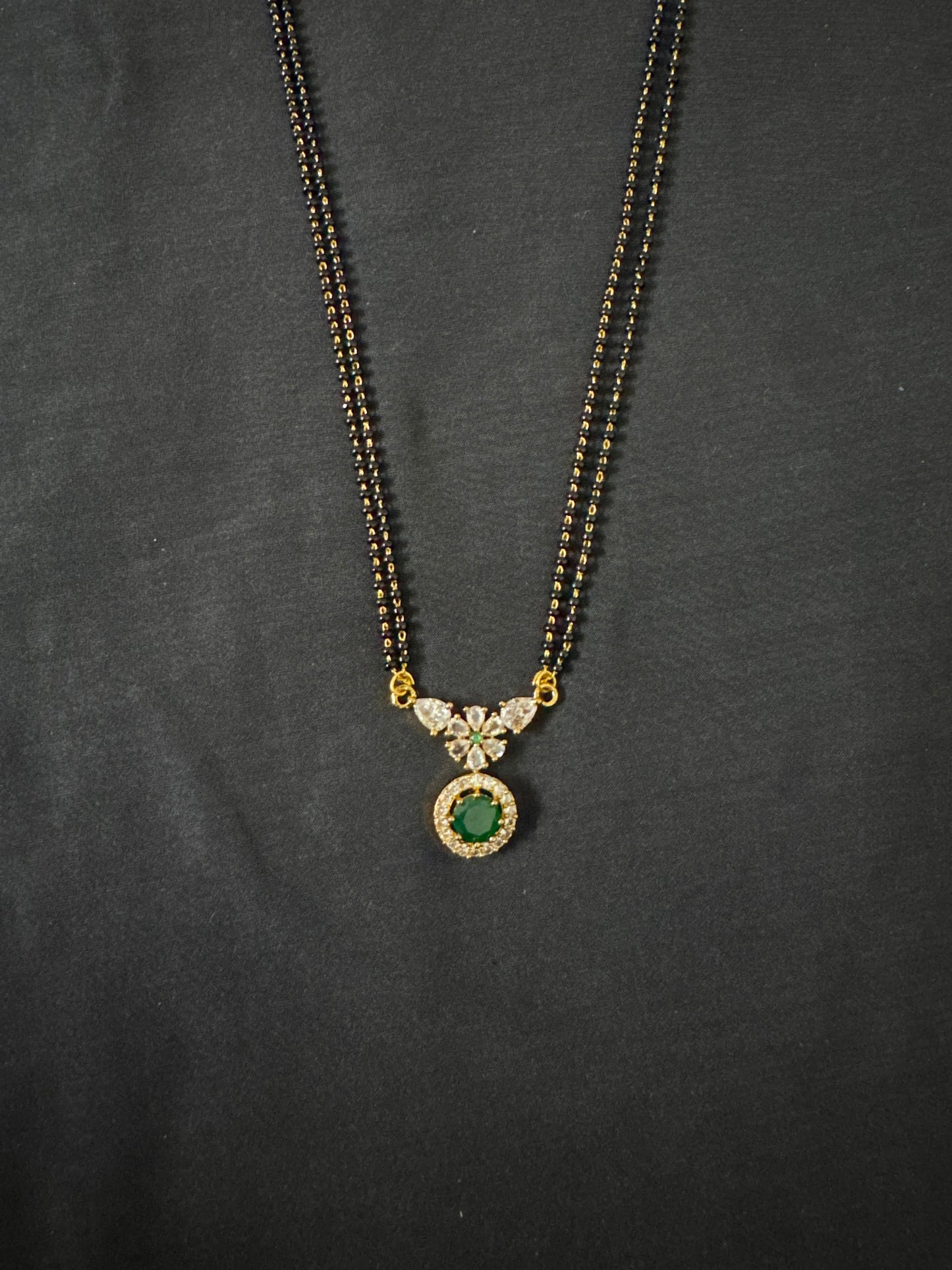 18 inch black beads