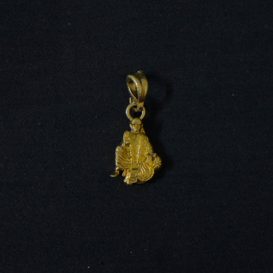 Panchaloham saibaba pendant unpolished