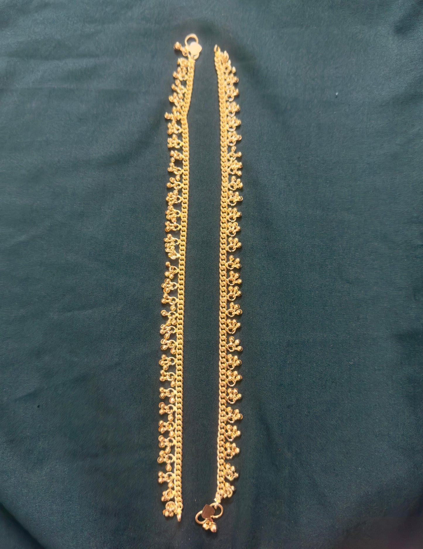 Pure panchaloham unpolished anklets