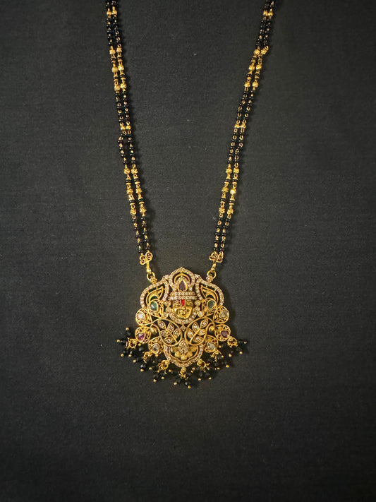 Long black beads-26 inch