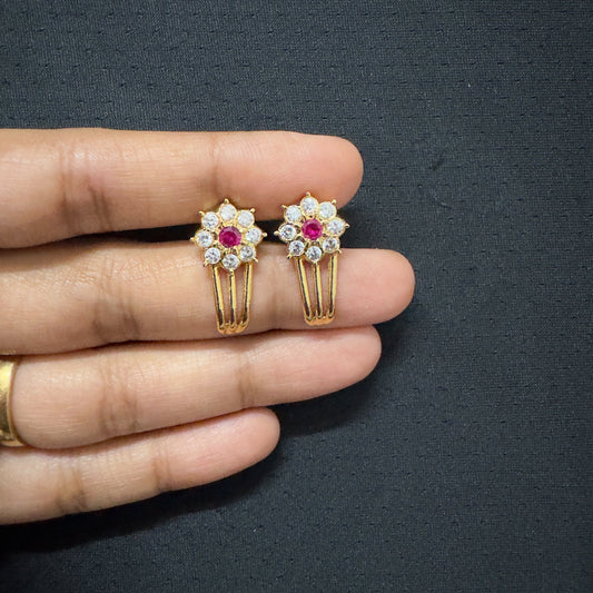 Panchaloham j type earrings PCE002