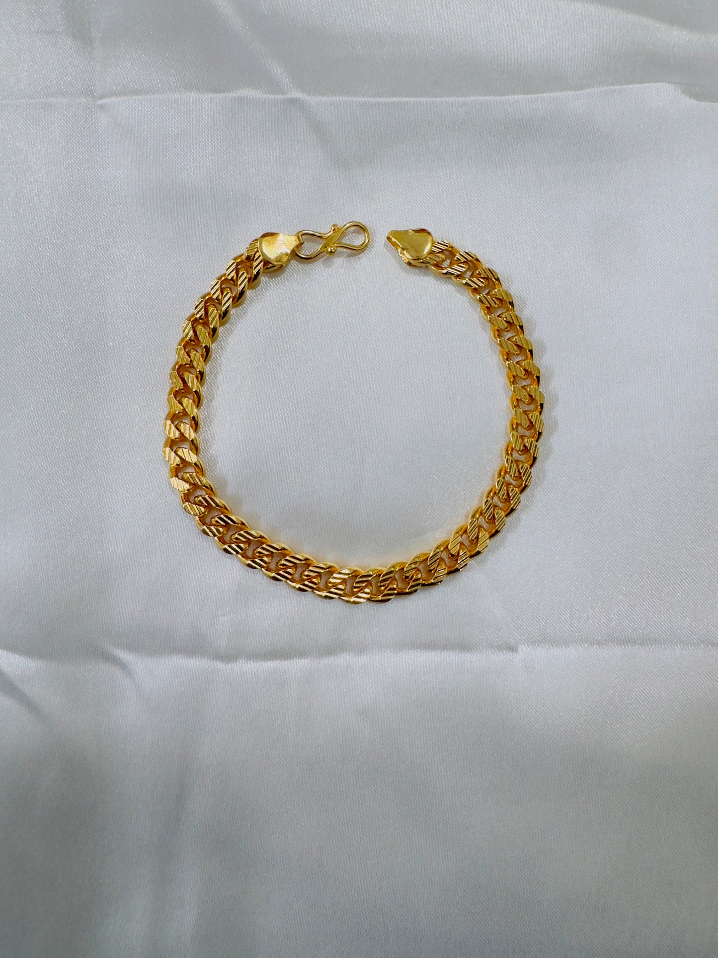 Panchaloham polished men’s bracelet