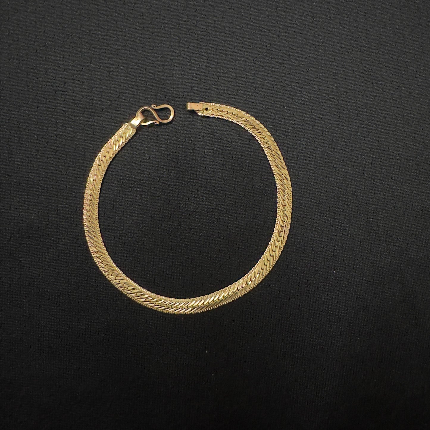 panchaloham unpolished mens bracelet(8.5inch)