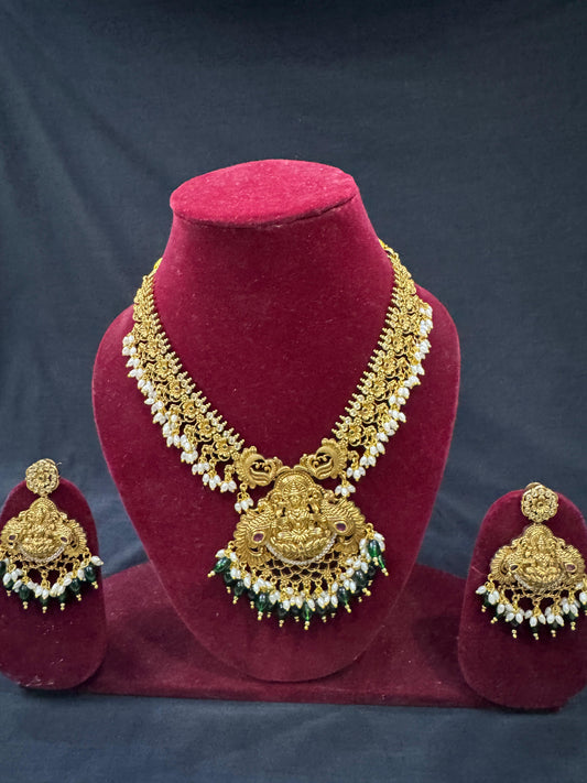 High quality nakshi neckset