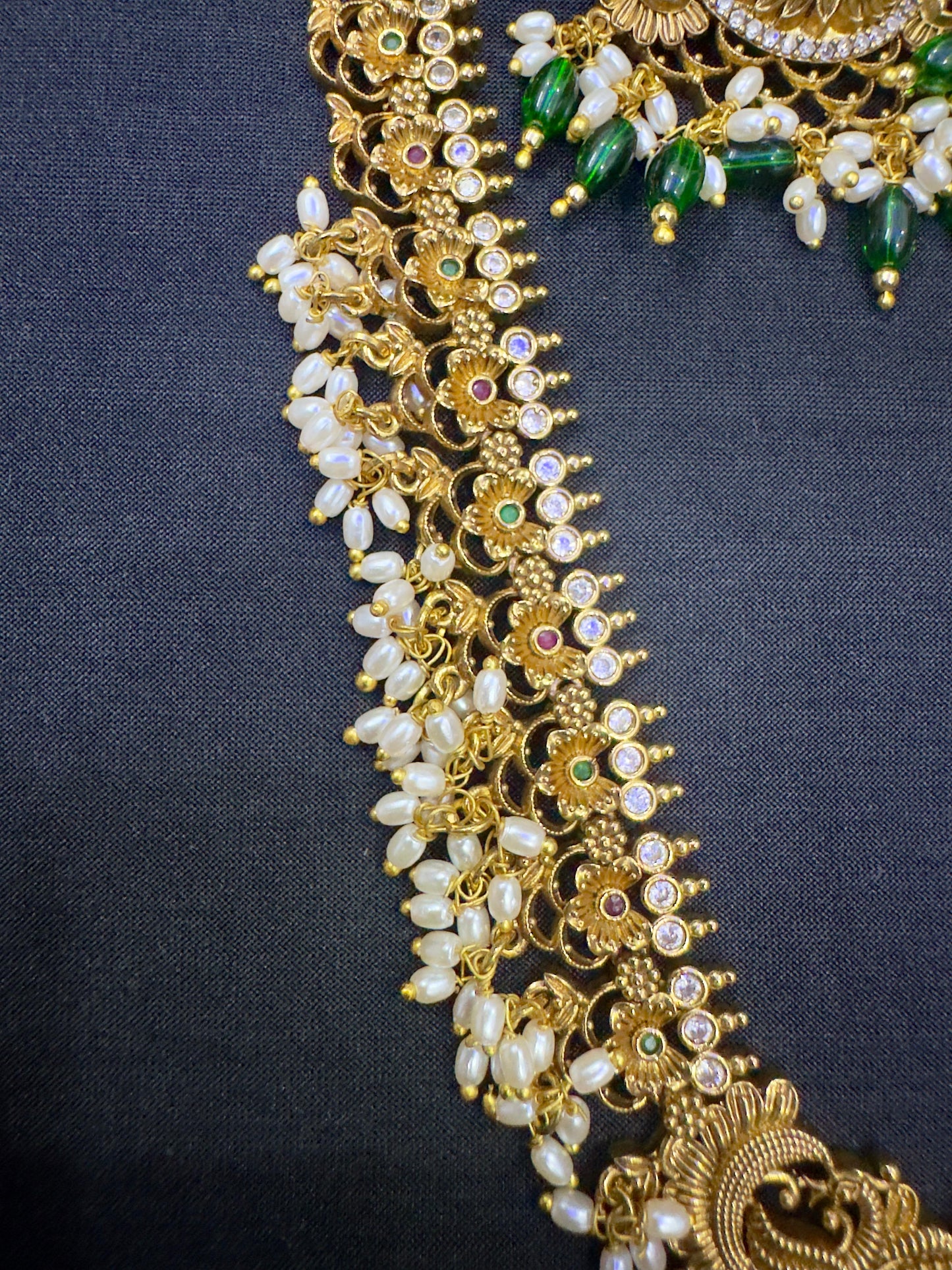 High quality nakshi neckset