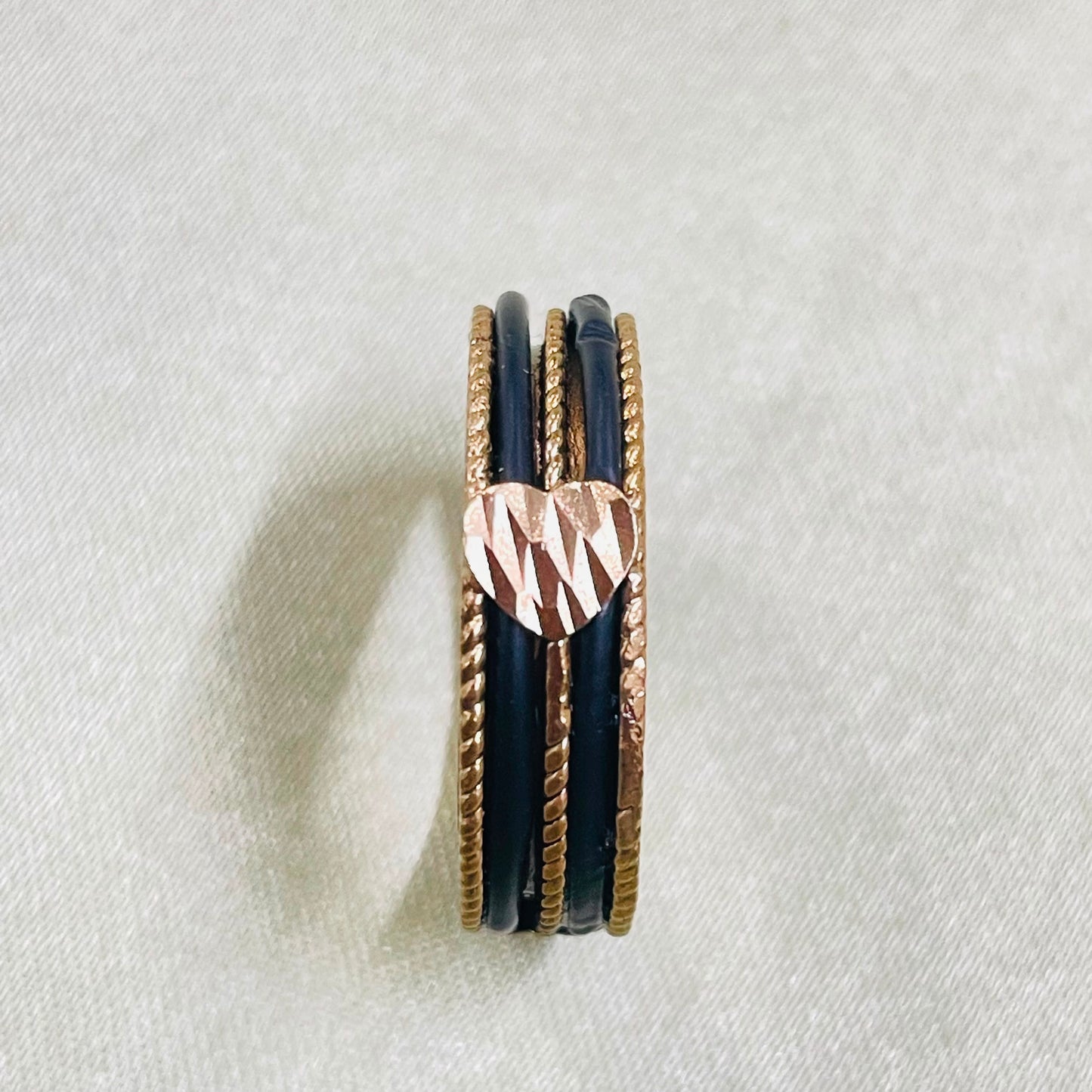 Panchaloham elephant hair ring