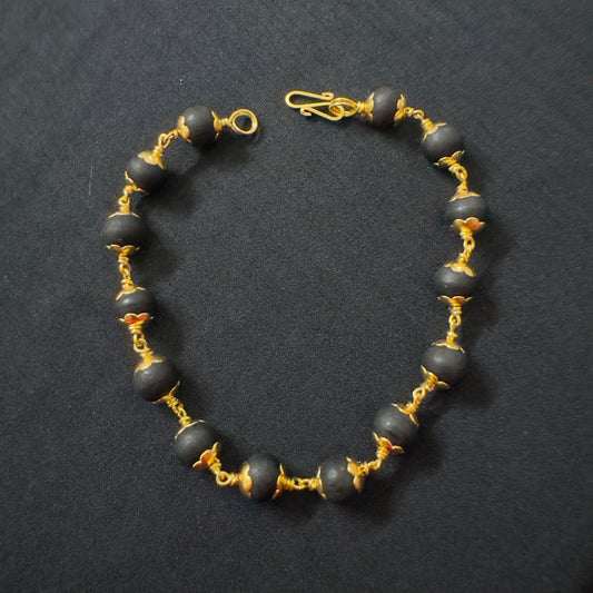Karungali bracelet- Panchaloham unpolished