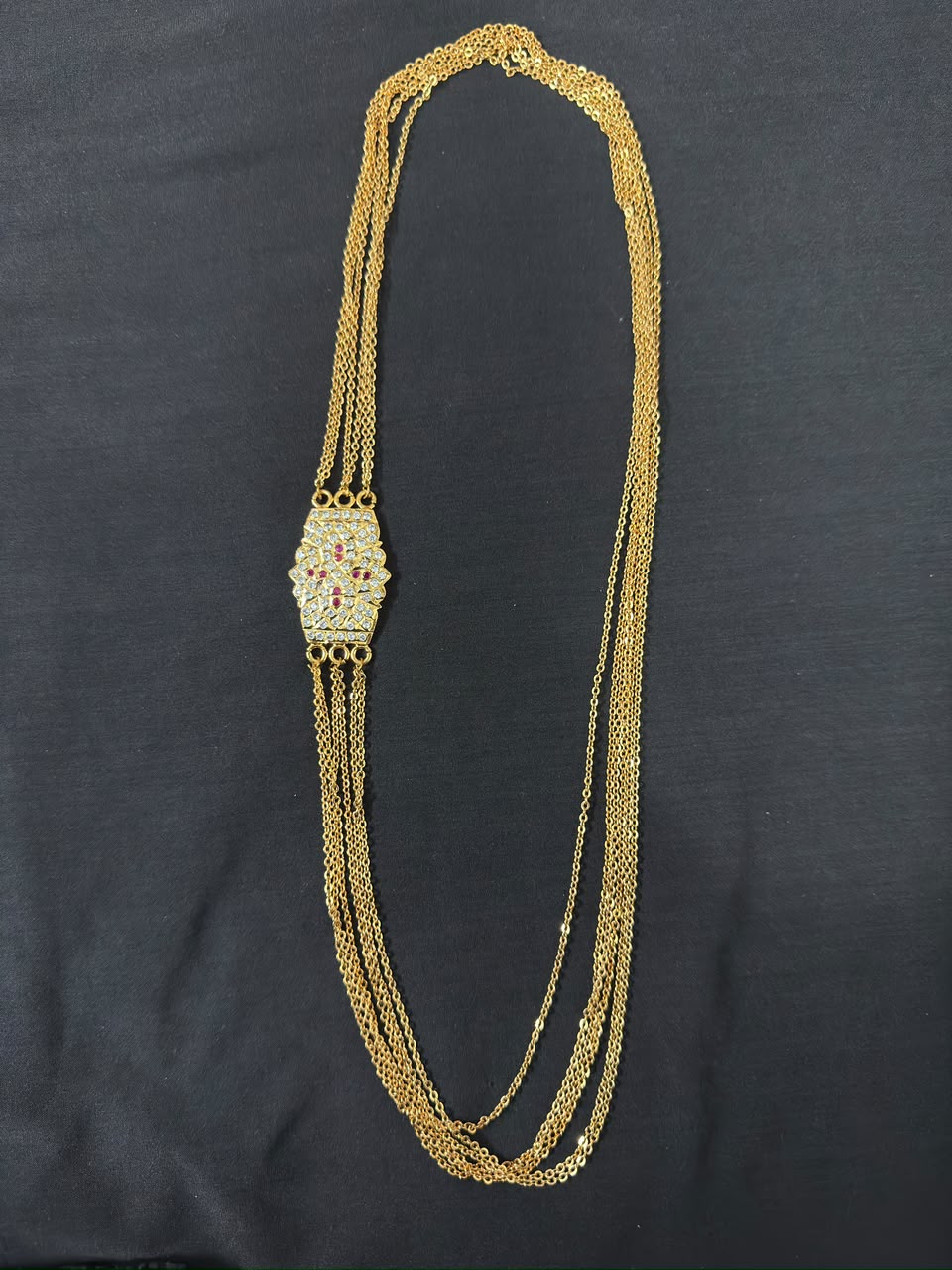 Chandraharam with Panchaloham pendant and one gram chain