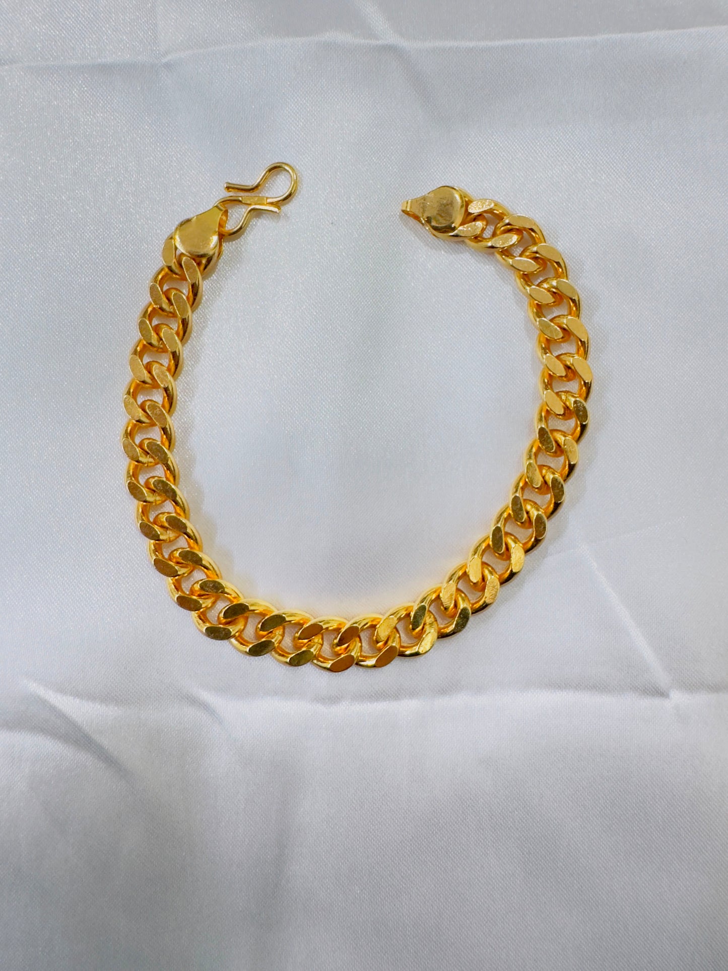 Panchaloham polished men’s bracelet
