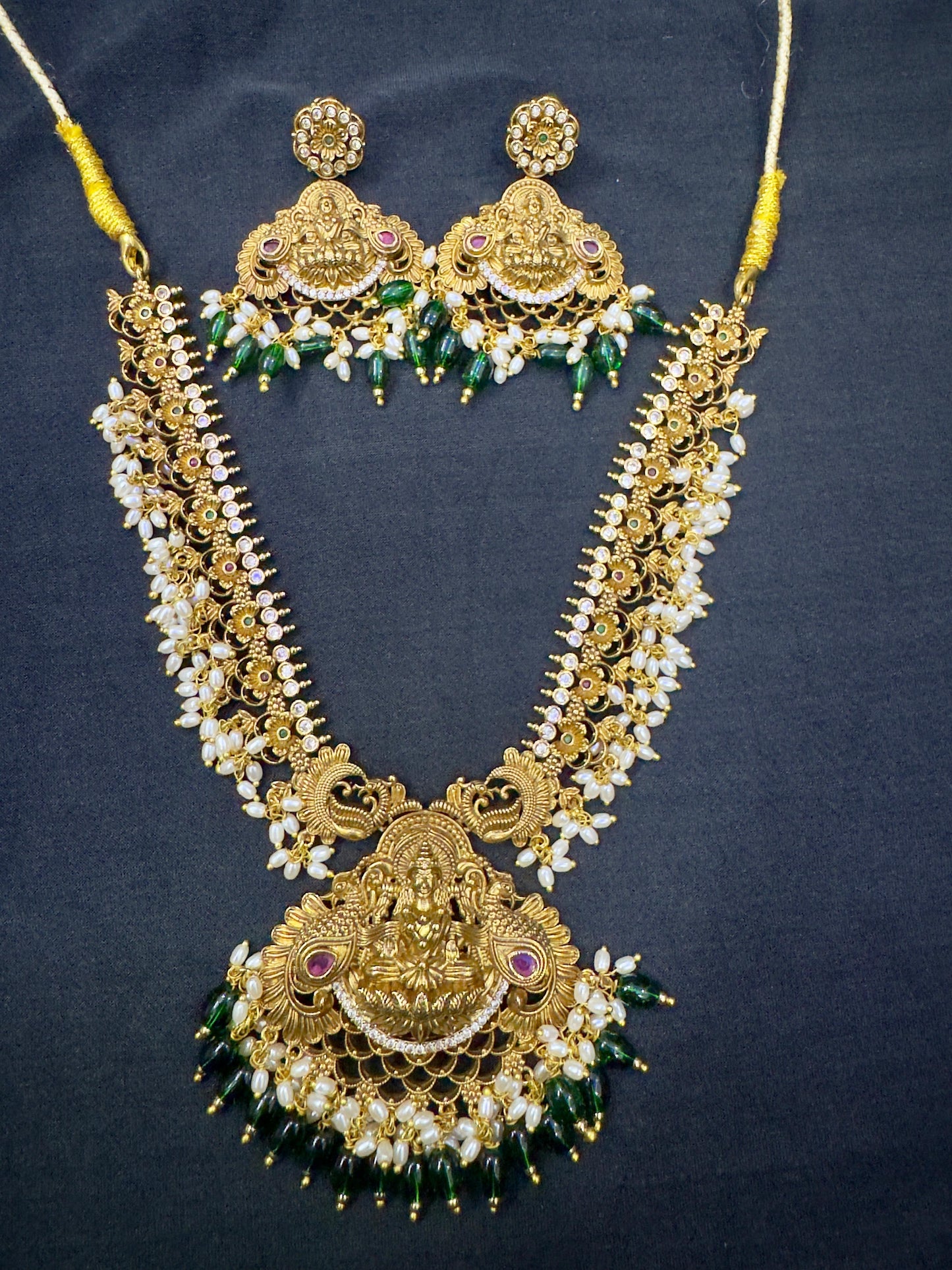 High quality nakshi neckset